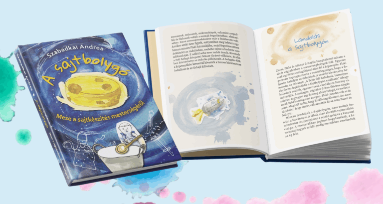 Átvevőpontok és események – Sajtbolygó mesekönyv